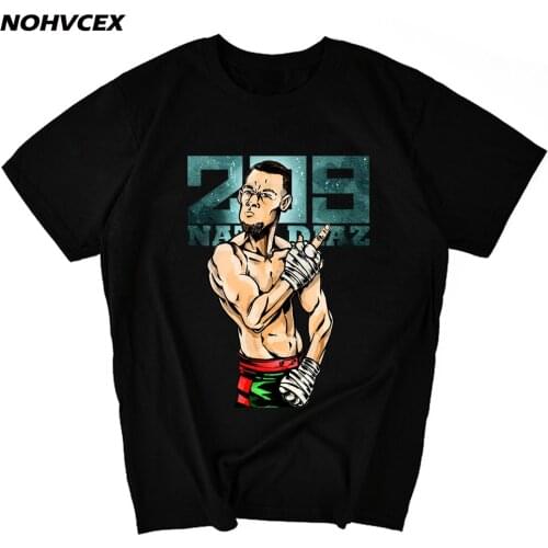 Nate Diaz Conor McGregor Funny Brand New Mma Short Cotton O-neck Swag T Shirt