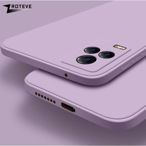 IQOO 7 Case ZROTEVE Liquid Silicone Coque For Vivo iQOO 7 3 5 Pro Global iQOO7 iQOO5 Soft Cover For Vivo iQOO Neo 5 3 Neo5 Cases