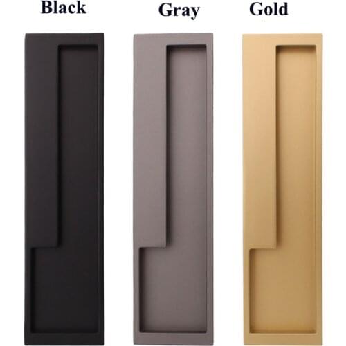 1 piece Barn Door Handle Sliding Door Pulls Drawer Knobs And Handles Wardrobe Cabinet Door Accessory