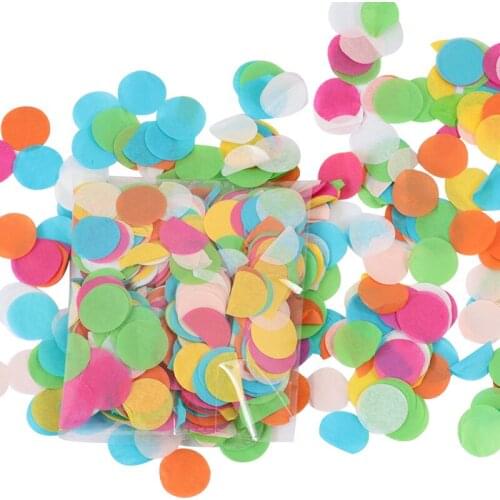 15g/bag Mixed Colors Metallic Rose Gold 2.5cm Round Confetti Dots Filling Balloons Baby Shower Wedding Engagement bridal shower
