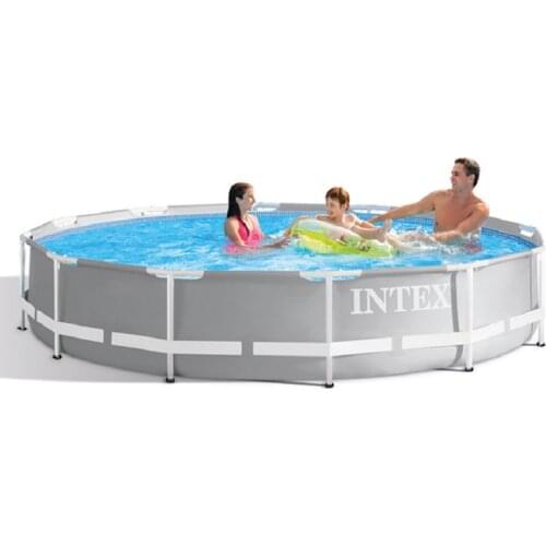 366*76cm super large childrens swimming pool adult tube rack paddling pool bracket pool 26710 INTEX