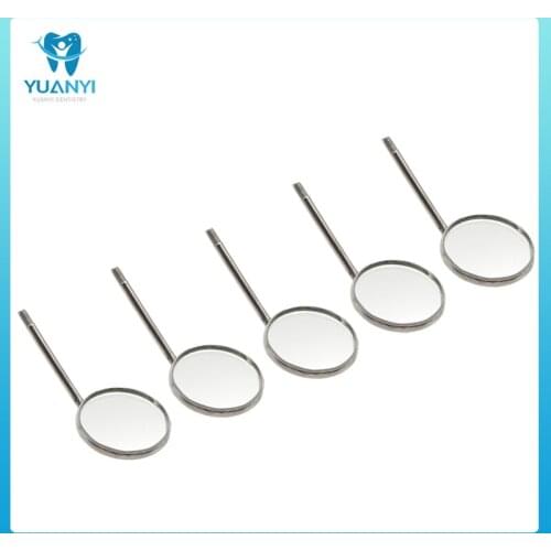 5 pcs Dental Oral Mouth Mirror Stainless Steel Instruments Reflector Dental mirror Dentist Equipment Stainless Steel Oral Care