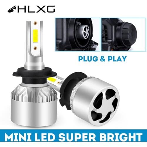 Car Lights Bulbs 8000LM 6000K LED H4 H7 H11 LED H1 H3 H8 H9 9005 9006 Auto Headlights 12V bombilla led para automovil