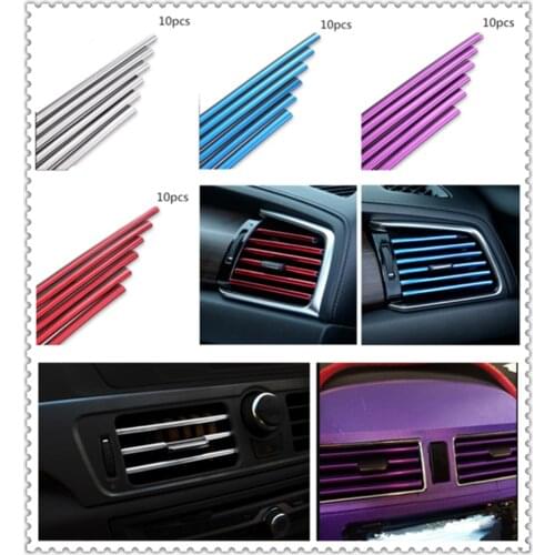 Car parts air conditioning outlet decorative strip clip modified personality for Infiniti QX QX60 Q30 Q70L Q70 Synaptiq Q80