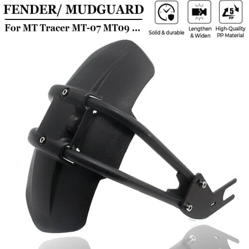 Mudguard For Yamaha MT Tracer MT-07 MT09 FZ250/XJR400/XJR1200/FZ1N/FZ6 Motorcycle Rear Fender Splash Guard Protector Cover Back