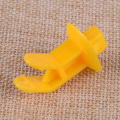 CITALL Car Yellow Plastic Hood Support Prop Rod Clip Fit For Ford Focus C-Max Escape AM5Z-16828-A 2013 2014 2015 2016 2017