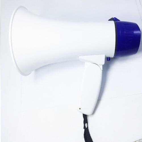 Recording speaker 135R handheld publicity rechargeable megaphone speaker 330 seconds portable foldable