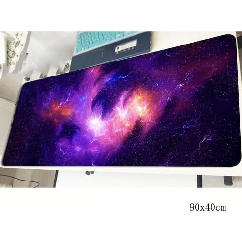 Science fiction universe galaxy for cloud games mouse pad desktop computer keyboard pad color carpet 700x300x2mm
