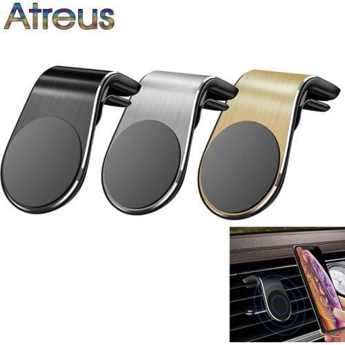 Car Air Vent Mount Magnet GPS Cell Phone Stand Holder for Chevrolet Lacetti Cruze Captiva Kia Rio 3 4 Ceed Cerato Citroen C4 C3