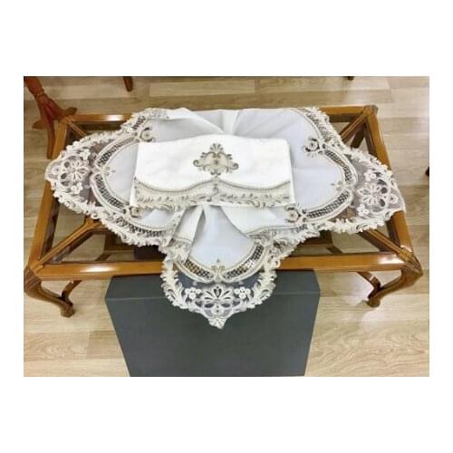 DowryWorld French Laced Elfin Towel Bundle Set