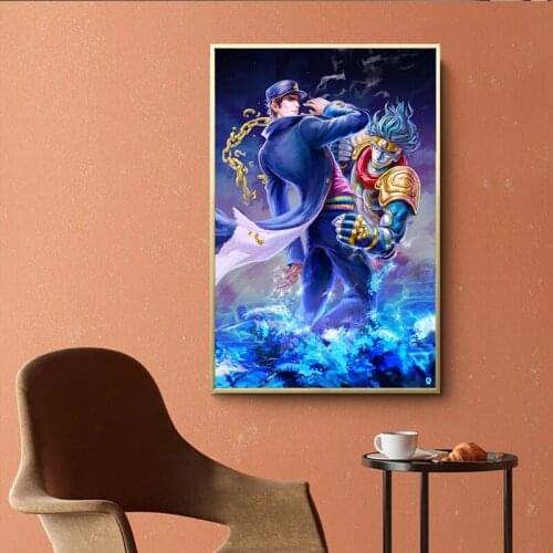 One Punch Man High Quality Original Design Anime Poster Wall Art Print,50 x 70 cm,No Frame