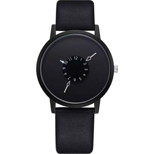 Casual Fashion Unisex Black Women men Watches High Quality Ultra thin Quartz Watch Woman Elegant Dress Ladies Watch Montre Femme