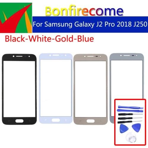5.0"For Samsung Galaxy J2 Pro 2018 J250 J250M J250G Grand Prime Pro Touch Screen Front Panel Glass Lens Outer LCD Glass