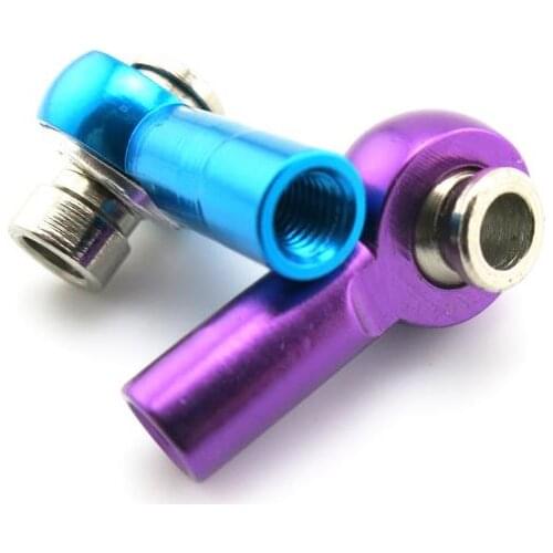 4pcs M3 Aluminum Link Rod End Ball Joint for 1/10 RC Car parts Truck Buggy Crawler HSP