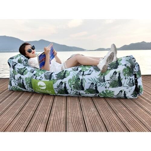 Camping Inflatable Sofa Lazy Bag 3 Season Ultralight Down Sleeping Bag Air Bed Inflatable Sofa Lounger Trending Products 5 Color