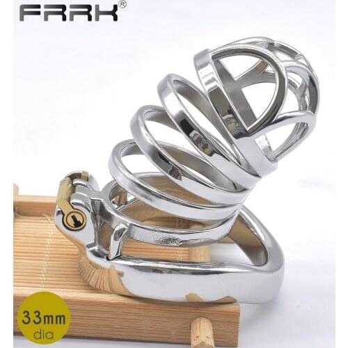 NUUN Big Male Chastity Device Metal Large Cock Cage BDSM Kinky Penis Rings Bondage Prison Bird Cock-Lock Naughty Sex Toys