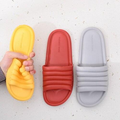 2021 Women Indoor Floor Flat Shoes Summer Non-slip Flip Flops Bath Home Slippers Female Slipper Comfortable Zapatillas de hombre