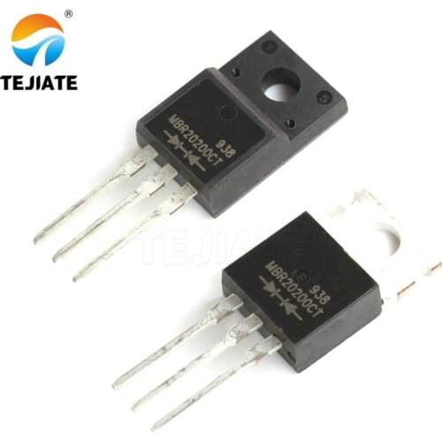 10PCS MBR20200CT TO-220F MBR20200 TO-220 20200CT