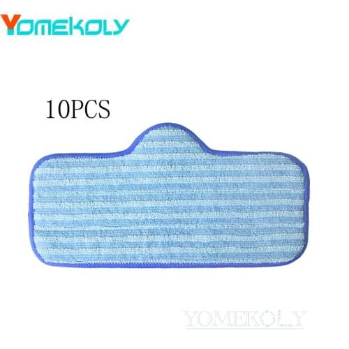 10pcs Mop Cloth for Dupray Neat Steam Cleaner Fiber Mop Washable eplacement Microfiber Pads Replacement parts