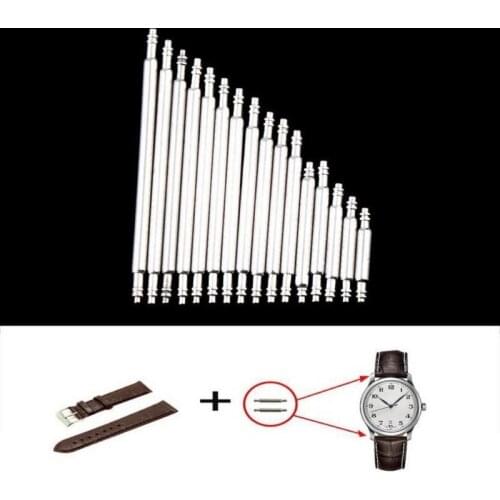 144PCs/set 8-25mm Watch Band Spring Bars Strap Link Pins Repair Watch Link Pins Tool Sets Watch Accessories Professional Tools