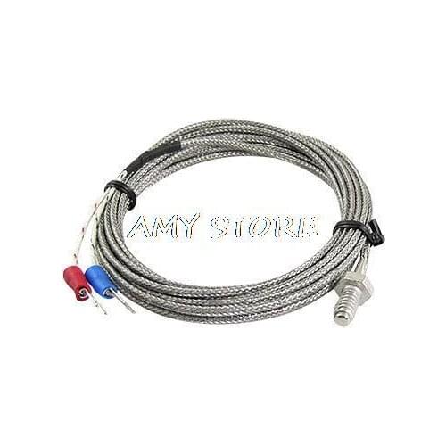 3 Meters Spade Terminals K Type Thermocouple Temperature Sensor