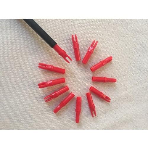 50pcs Arrow nock carbon arrow shaft nock ID6.2mm OD7.6mm internal nock for compound bow traditional bow archery
