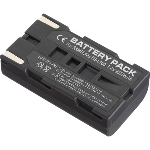Battery Pack for Samsung SC-L520, SC-L530, SC-L540, SC-L550, SC-L630, SC-L650, SC-L700, SC-L710, SC-L750,SC-L770 Video Camcorder