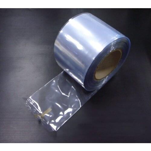 Free shipping,Width 5-120 cm(2''-47.2'') PVC Shrink Sleeve,Shrink Wrap In Roll,PVC 25 microns in Roll