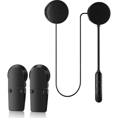 Wireless Handsfree Bluetooth 5.0 Stereo Earphone Helmet Headset IP67 Motorcycle Helmet Headphones MP3 Speaker Call Music