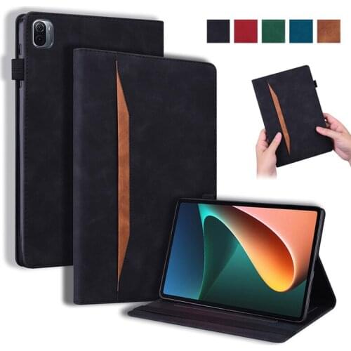 For Xiaomi Mi Pad 5 Pro Case 2021 Luxury PU Leather Wallet Cover For Coque Mi Pad 5 Mi Pad5 Case For Funda Mipad5 Mi Pad 5 Pro