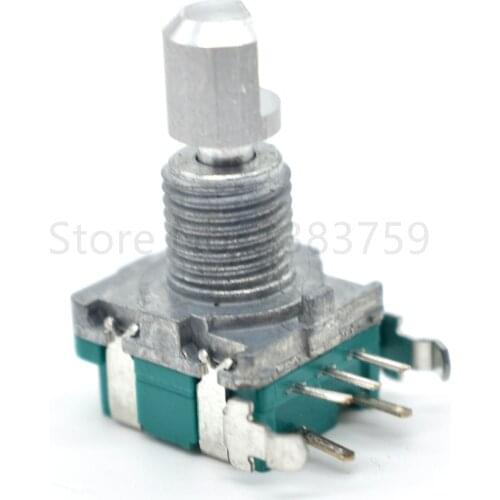 Horizontal encoder with switch 30 positioning number 15 pulse EC11B15242AS shaft length is 15mm