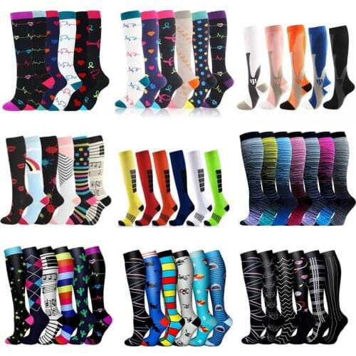 Compression Socks Men Women Sports Socks Varicose Veins Unisex Outdoor Running Cycling Pressure Stockings Football Socks