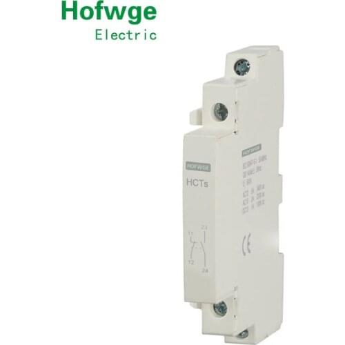 1pc HCTs O+F Auxiliary Contactor for Househould AC Contactor AC 220V 230V 50Hz 1NO1NC IACTS for Smart Home House Hotel