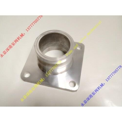 Lanyang 3 inch DN80 F flange end male tanker unloading port side valve conversion velocity head