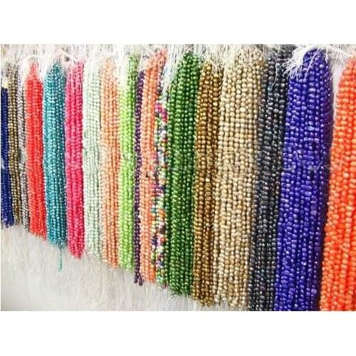 Luck Pearl Jewelry Store Wholesale 20 Strands 7-8mm Nugget Baroque Freshwater Pearl Loose Beads DIY Women Gift Fashion Jewelry