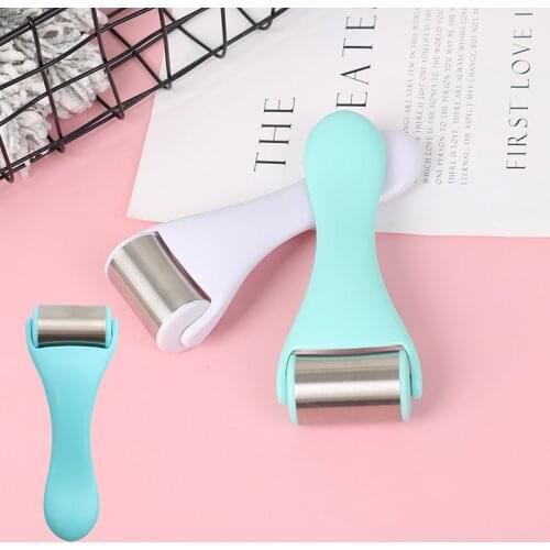 Facial Massager Beauty Instrument Stainless Steel Ice Roller Lift Firming Face Relief Fatigue Skin Care Face Ice Roller New