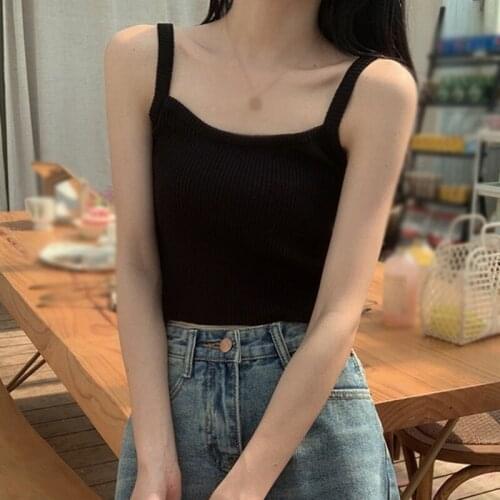Sexy Women Tank Tops Summer Skinny Slim Tank Tops Sleeveless Vest Shirts Streetwear