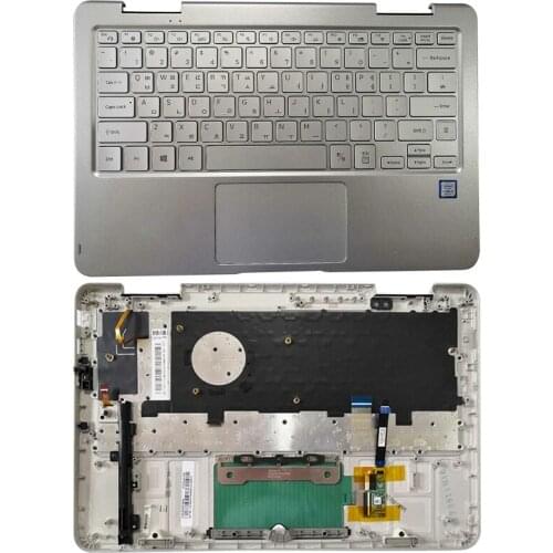 NEW Laptop For Sasmung 930QAA NT930QAA 930QBE NP940X3M 940X3N Laptop Palmrest Upper Case With Backlit keyboard Touchpad