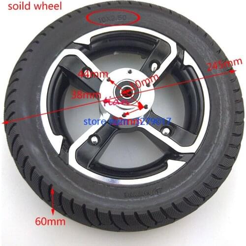 Durable not broken High quality SPEEDWAY 10*2.5 inch soild wheel hub electric scooter Explosion-proof tires quality speedway