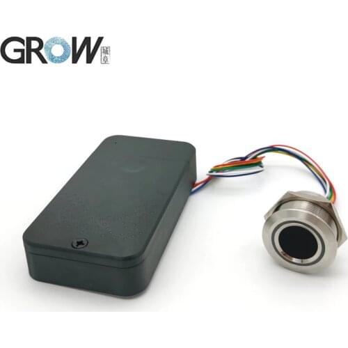 GROW K236-A+R503 DC6V 4*AAA Battery Case With Fingerprint Control Board Admin/User Fingerprint For Door Access Control System