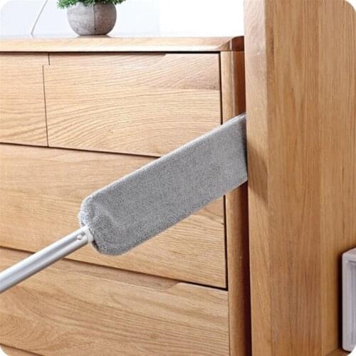 Long handle Bedside Dust Brush Mop Flexible Dust Brush for Sofa Gap Extensible Dust Cleaner Household Cleaning Tools
