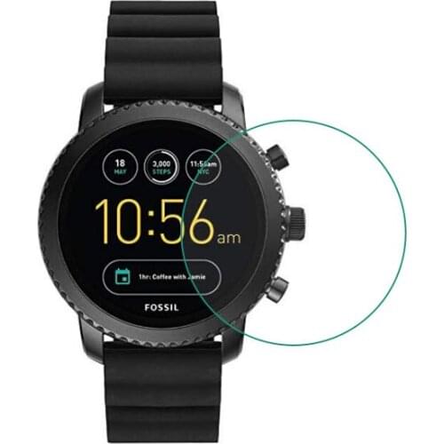 Tempered Glass Protective Film Ultra Clear Guard For Fossil Q Explorist Gen 3 Generation Watch Smartwatch Screen Protector Cover