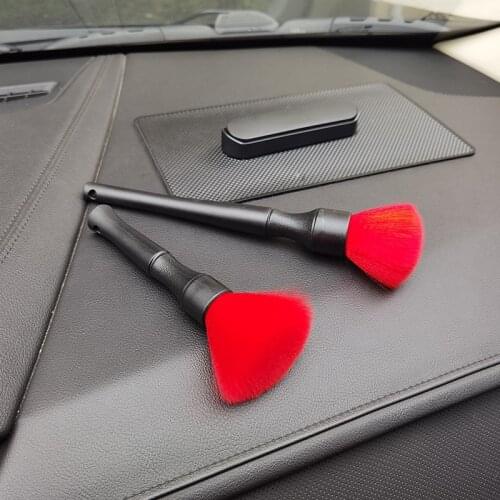 1 Pcs Car Brush Ultra-Soft Detailing Brush Super Soft Auto Interior Detail Brush With Synthetic Bristles Car Dash Duster Brush