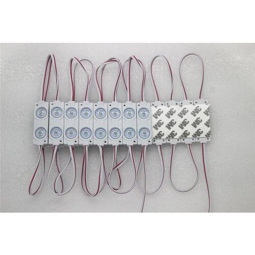 60pcs 160 Deg Back Light 1.2W UL Listed LED Injection PVC ABS Module DC12V White 2835 Waterproof Light for Letter Sign 5630