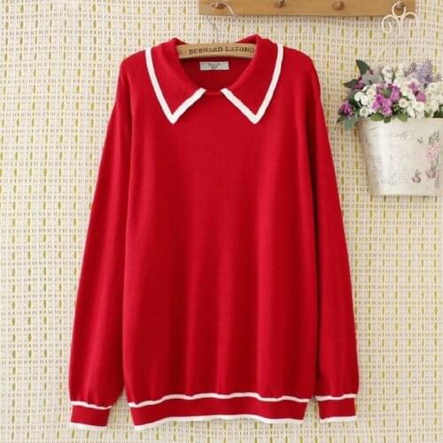 Plus Size Womens Boat Neck Sweater s Autumn Winter Long Sleeved Pullovers Oversized Casual Outwear