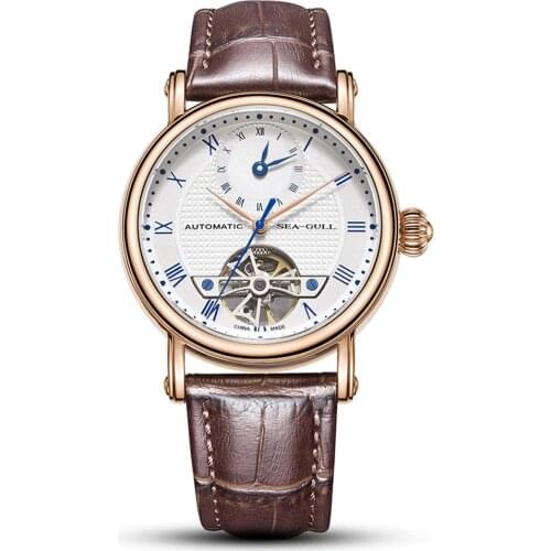 Seagull watchse 819.11.6040 tianhe Automatic Mechanical Mens Watch Self Winding flywheel