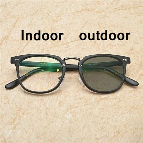 2019 Anti-UV Transition Sun Photochromic Reading Glasses Asymptotically Progressive Reading Glasses men Multifocal Presbyopia NX