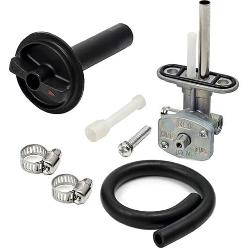 Fuel Tank Switch Valve with Lever Screw for Yamaha Kodiak YFM400FA YFM450FA YFM400 YFM450 4X4 5GH-24500-10-00