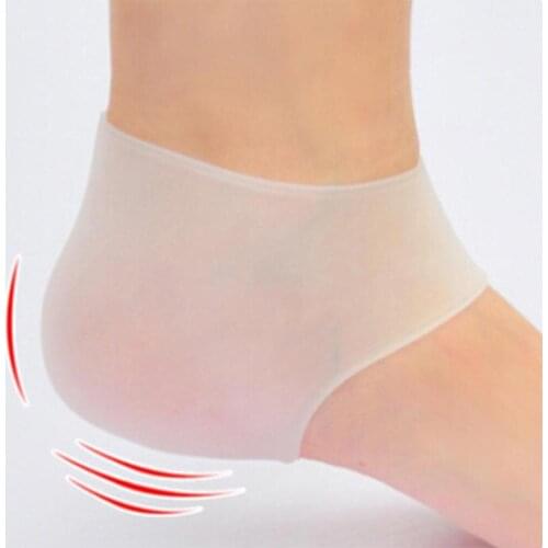 Mounchain Summer Gel Heel Socks Breathable Foot Protective Cover Anti-shock Ankle Socks