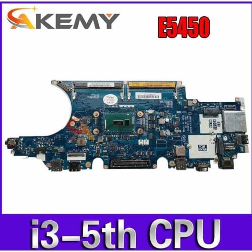 For DELL Latitude 5450 E5450 I3-5010U Laptop Mainboard CN-0V7TG8 0V7TG8 ZAM70 LA-A901P SR23Z DDR3 Notebook MOTHERBOARD